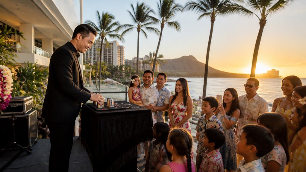 book honolulu magic shows early