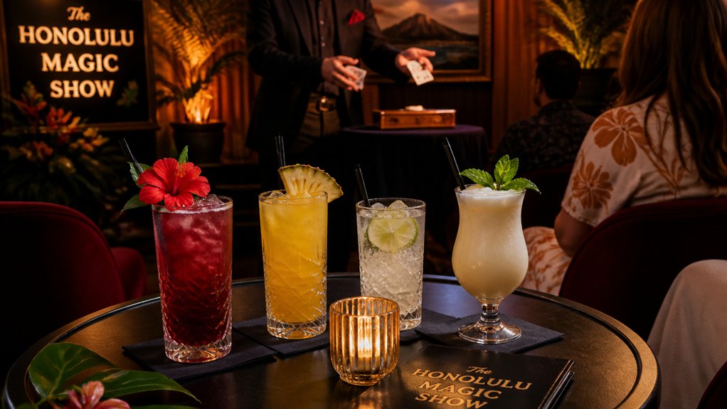 complimentary merlin punch soft drinks