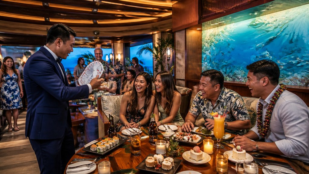 food varies by venue