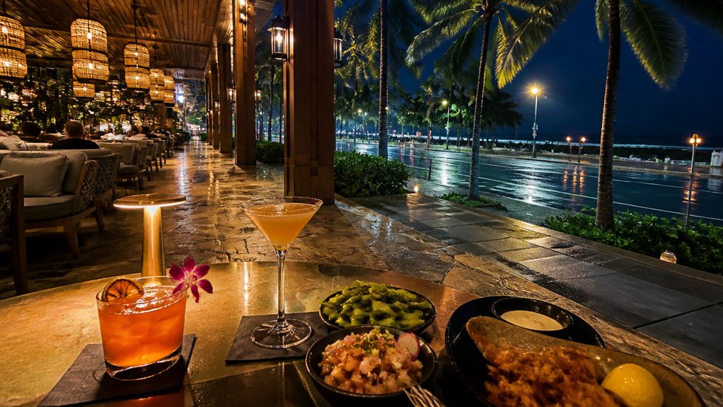rainy waikiki indoor evening choices