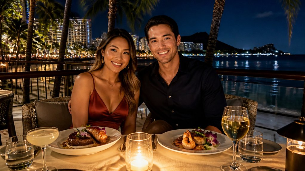 romantic waikiki upscale dinner spots