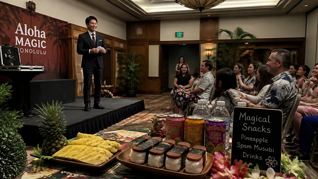some shows serve snacks