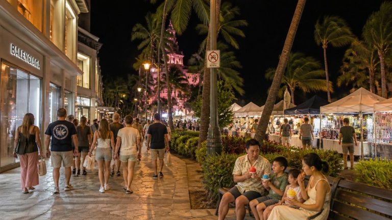 waikiki nighttime non bar activities